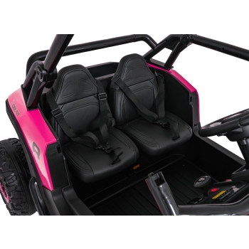 Pojazd Elektryczny RACING Road 2000 4x120W – Różowy JL218.ROZ